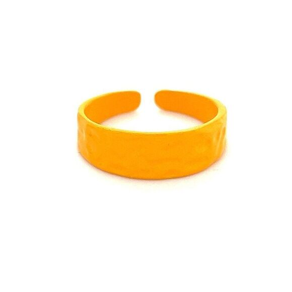 Yellow Open Back Ring - Picture 1 of 3